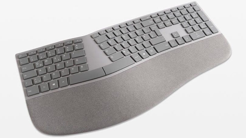 Surface: Ergonomische Tastatur