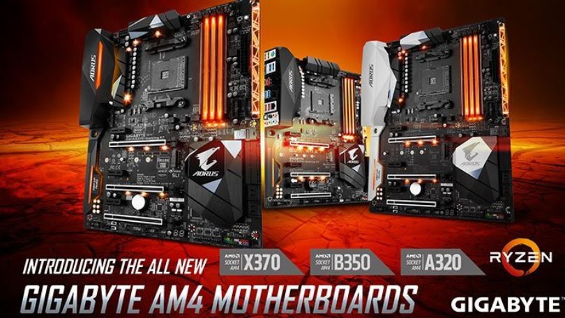 GIGABYTE: AM4 Motherboards