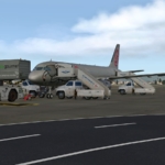 X-Plane 11: A320 Screenshot