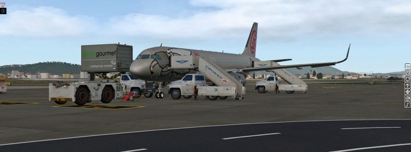 X-Plane 11: A320 Screenshot