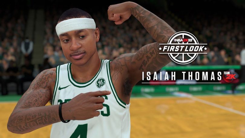 NBA 2K18: Screenshot Isaiah Thomas