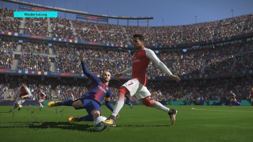 PES2018: Screenshot