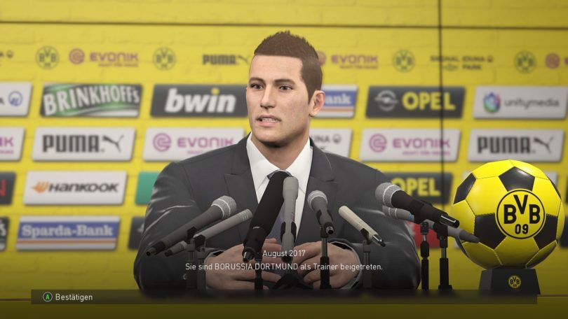 PES2018: Screenshot