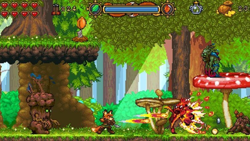 Fox n Forests: Screenshot