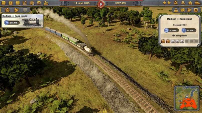 Railway Empire: Screenshot