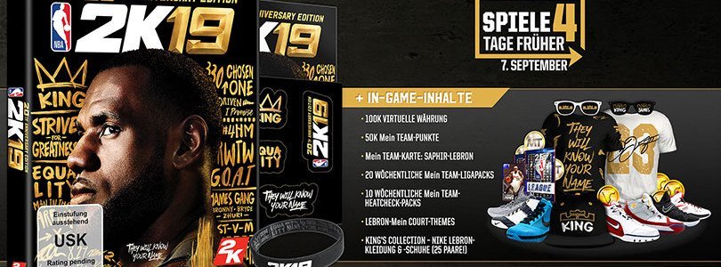 NBA 2K19: 20th Infographic