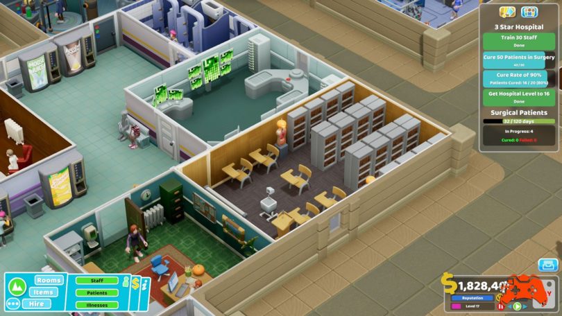 Two Point Hospital: Screenshot