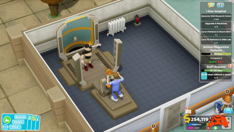 Two Point Hospital: Screenshot