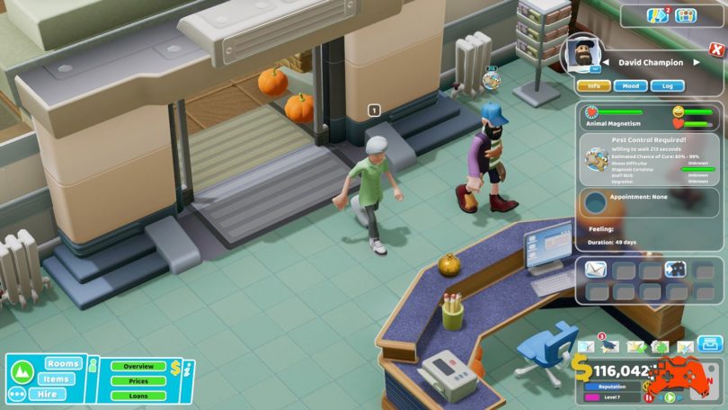 Two Point Hospital: Screenshot