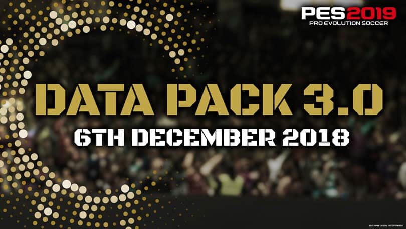 Pro Evolution Soccer 2019: Data Pack 3.0