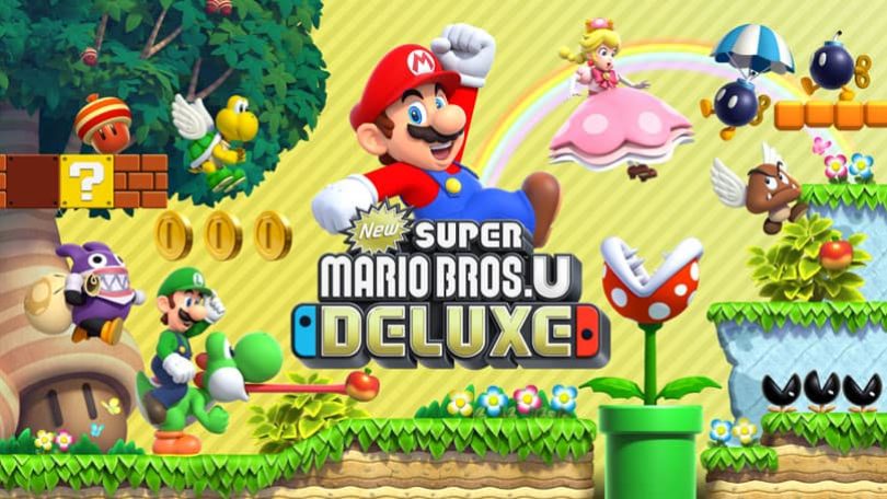 New Super Mario Bros. U Deluxe: Cover