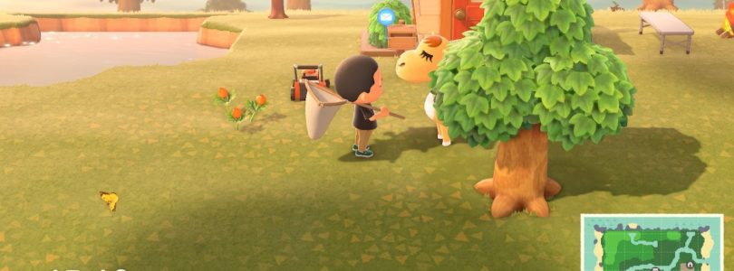 Animal Crossing: New Horizons – wenn der Schmetterling zum Endboss wird, lustiger Clip zeigt Insektenfänger in Aktion