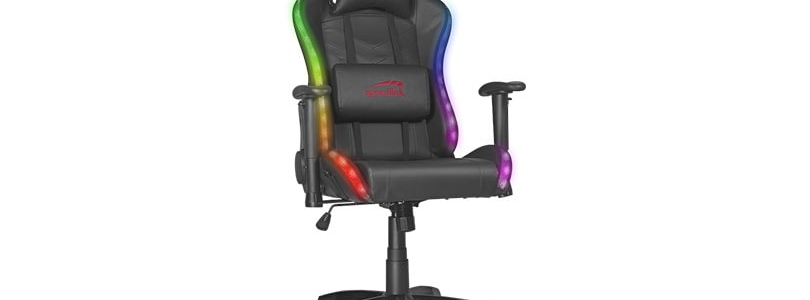 Zaphyre: ein Gaming-Sessel mit konfigurierbaren LED-Leuchtstreifen