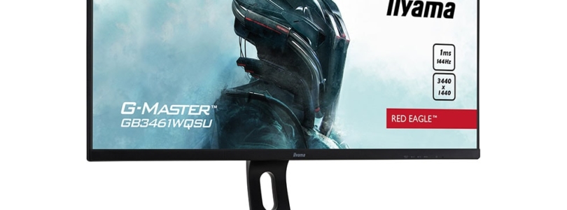 iiyama G-MASTER GB3461WQSU-B1 Red Eagle: High End-Gaming-Monitor mit FreeSync Premium und 1ms MPRT