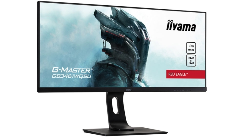 iiyama G-MASTER GB3461WQSU-B1 Red Eagle: High End-Gaming-Monitor mit FreeSync Premium und 1ms MPRT