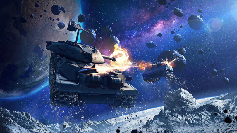 World of Tanks: Blitz – vergibt Grundstücke auf dem Mond!