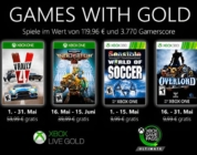 Games with Gold: Diese Spiele gibt es im Mai gratis