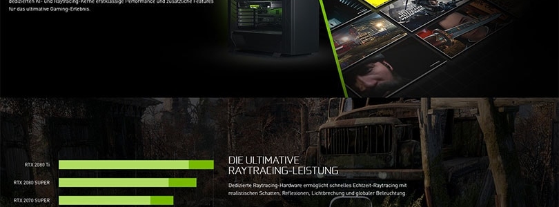 GeForce-System-Hersteller für den perfekten Raytracing-fähigen Gaming- und Esport-PC inklusive Call-of-Duty-Bundle