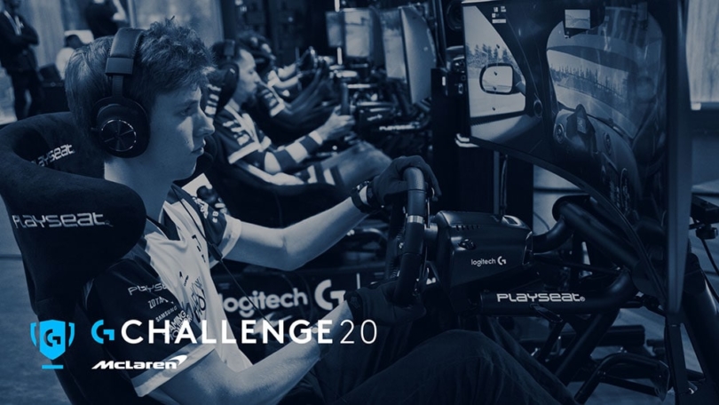 Logitech G und McLaren starten durch mit der Logitech MC Laren G Challenge 2020