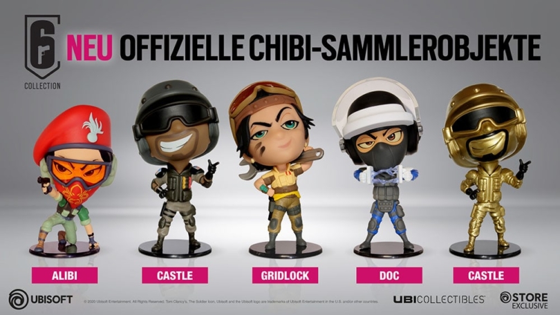 Rainbow Six: Siege – 5. Reihe der Chibi-Figuren ab sofort vorbestellbar