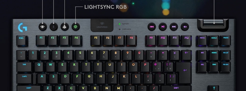 Logitech G präsentiert die mechanische Gaming-Tastatur Logitech G915 TKL