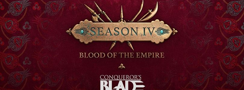 Conqueror’s Blade: Season 4 »Blood of the Empire« erscheint heute