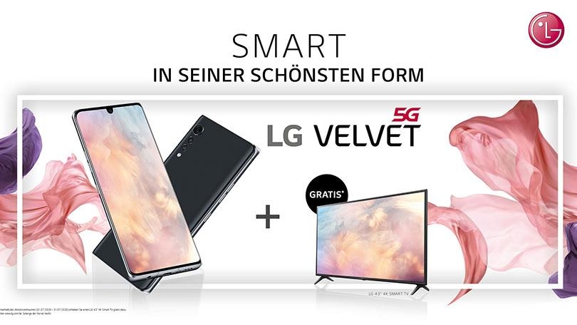 LG Velvet 5G ab Juli in Österreich erhältlich