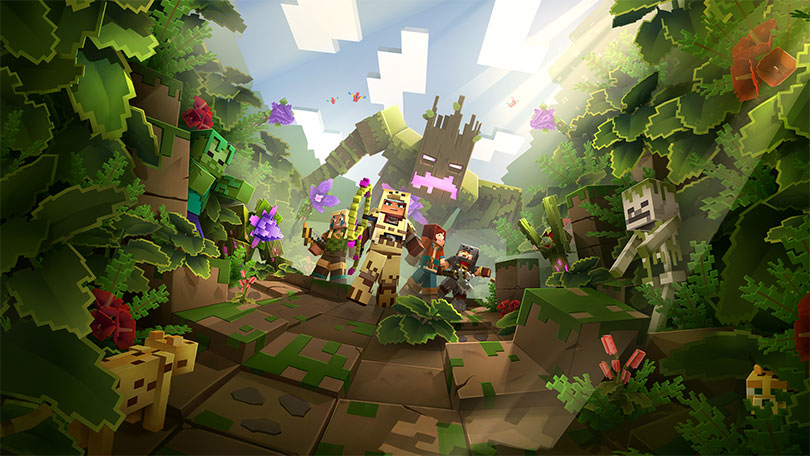 Minecraft Dungeons: Jungle Awakens-DLC ist ab sofort verfügbar