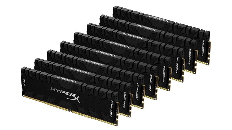 HyperX erweitert Predator & FURY DDR4 Line-Up mit neuen Geschwindigkeiten und Größen