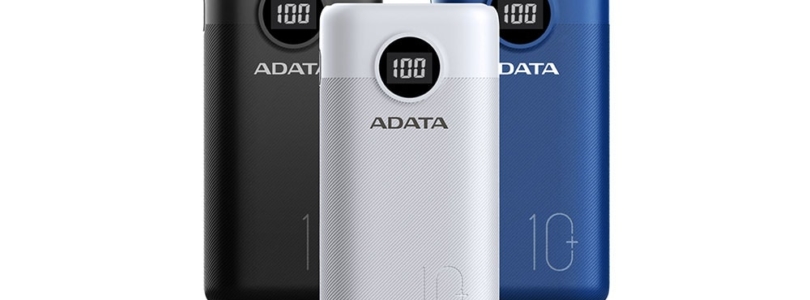 Adata stellt zwei leistungsstarke und schnell wiederaufladbare Powerbanks vor