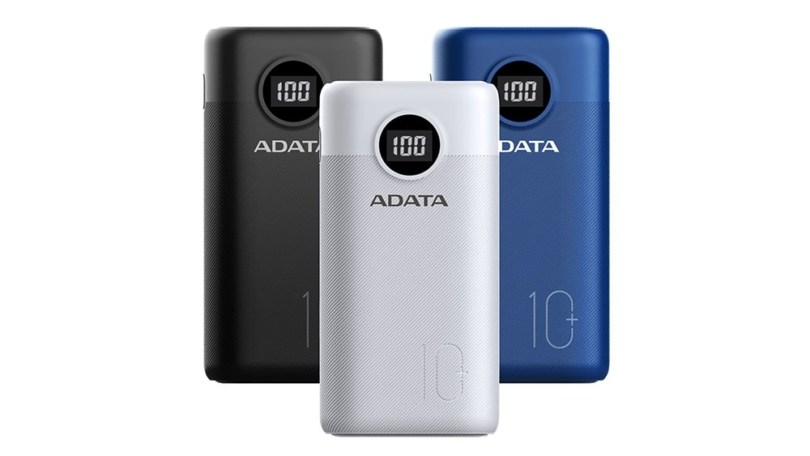 Adata stellt zwei leistungsstarke und schnell wiederaufladbare Powerbanks vor