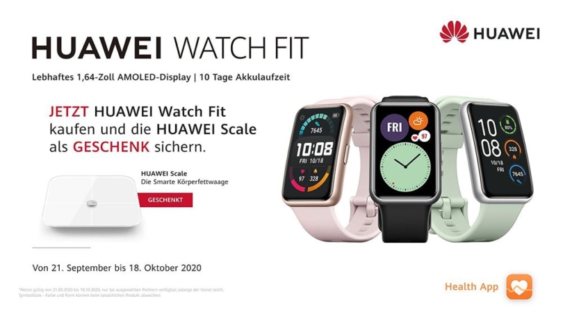 Huawei Watch Fit: sportlich in die kalte Jahreszeit