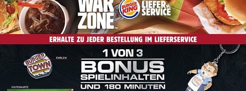 Call of Duty: Warzone – Burger King bringt mehr Power ins Spiel