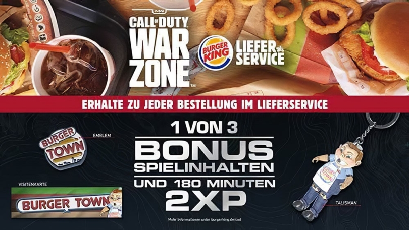 Call of Duty: Warzone – Burger King bringt mehr Power ins Spiel