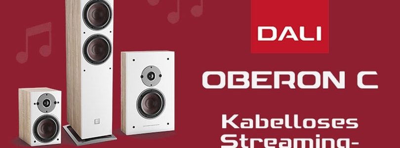 Neue preiswerte DALI Streaming-Lautsprecher OBERON C