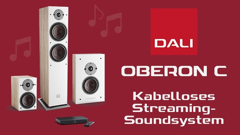 Neue preiswerte DALI Streaming-Lautsprecher OBERON C