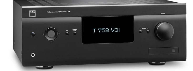 NAD präsentiert neuen 7-Kanal-A/V-Receiver T758 V3i mit Apple AirPlay 2