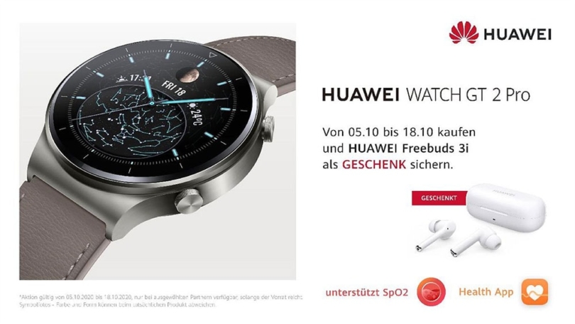 Huawei Watch GT 2 Pro: der elegante Gesundheitsbegleiter ist ab sofort in Österreich verfügbar