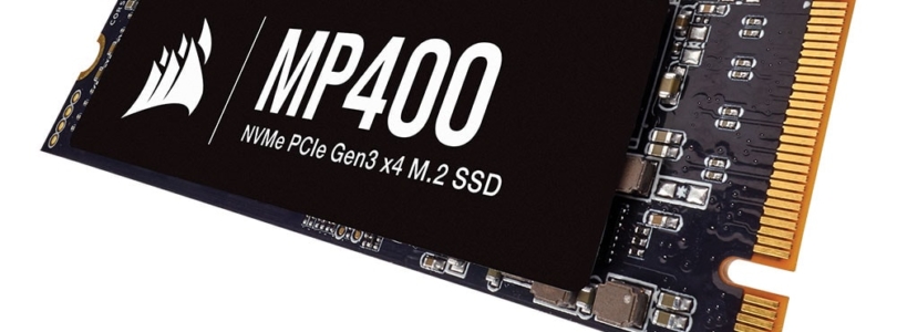 Corsair: führt die MP400, eine neue M.2 NVMe-SSD mit High-Density 3D QLC NAND ein