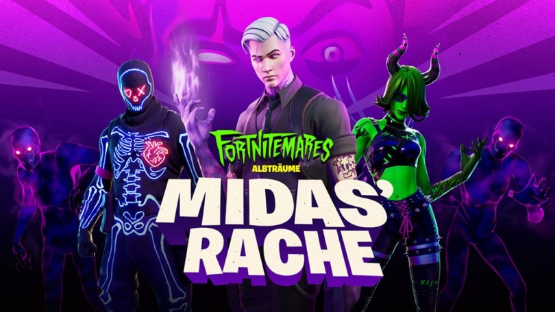 Fortnite: Das Event „Albträume 2020 – Midas Rache“ beginnt