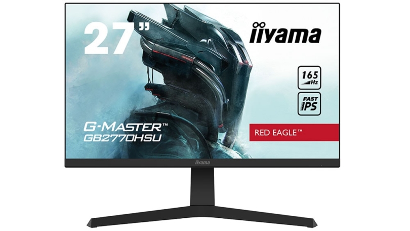 Update für die Red Eagle-Serie: iiyamas GB24/ 2770HSU-B1 bieten 0.8 ms Reaktionszeit sowie 165Hz Bildwiederholfrequenz