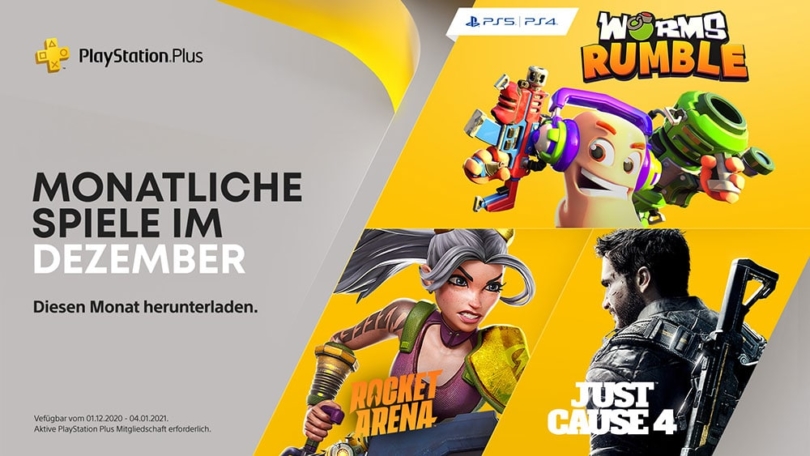 PlayStation Plus-Titel im Dezember 2020 für PS4 und PS5