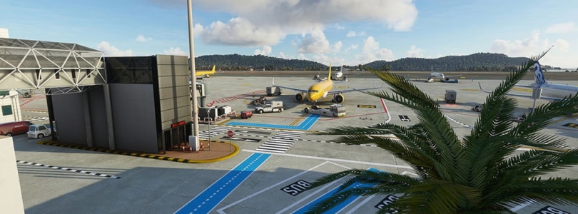 Microsoft Flight Simulator: sim-wings Flughafen von Ibiza (LEIB, IBZ) ab sofort verfügbar