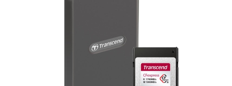 Transcend bringt neues CFexpress Typ B-Kartenlesegerät RDE2 und CFexpress 820 Typ B-Speicherkarte auf den Markt