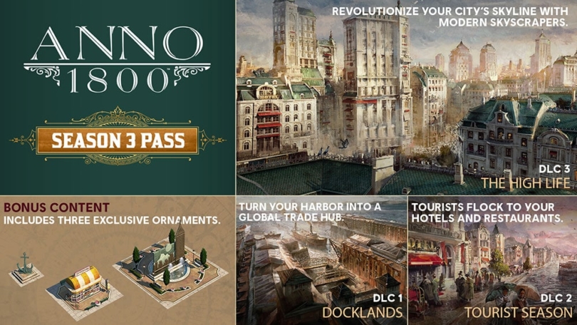 Anno 1800: mit dem Season 3 Pass zurück in die alte Welt