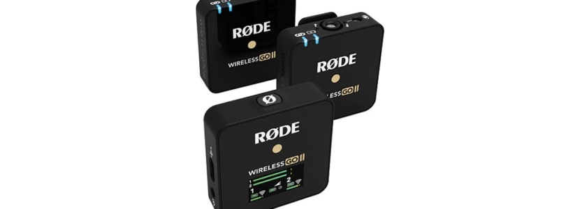 Rode mit neuem Drahtlos-Mikrofonsystem Wireless GO II