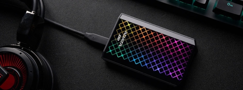 Adata präsentiert die externe SSD SE900G RGB