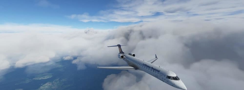 Microsoft Flight Simulator: die Aerosoft CRJ 550/700 erhält das erste Update