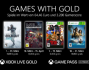 Games with Gold: Diese Spiele gibt es im März gratis