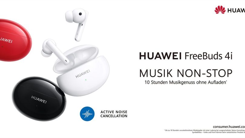 Die neuen Huawei FreeBuds 4i: Premium Sound bei elegantem Design